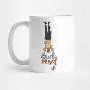 Lando Norris Handstand Mug